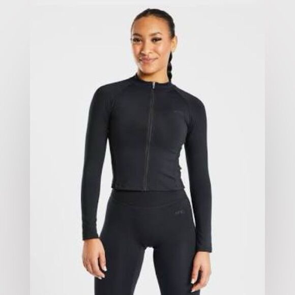 AYBL STAPLE ZIP JACKET BLACK‎ XS NWT in packaging - Picture 1 of 6